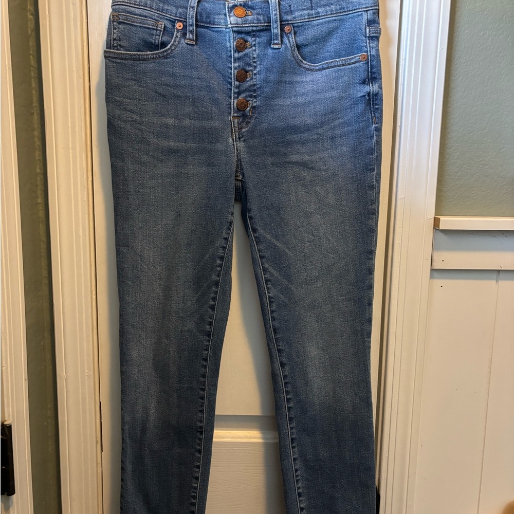 Madewell High Rise Blue Jeans